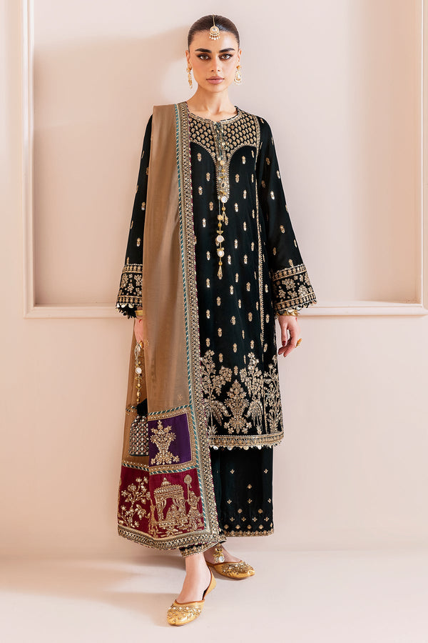 Jazmin | Chandani Velvet Formals 25 | CVF D-01 by Jazmin - Designer Dress  - Type : Ladies Clothes - Available at Libayah - 100% Original 