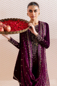Jazmin | Chandani Velvet Formals 25 | CVF D-05 by Jazmin - Designer Dress  - Type : Ladies Clothes - Available at Libayah - 100% Original 