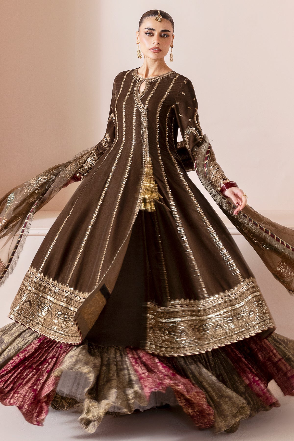 Jazmin | Chandani Velvet Formals 25 | CVF D-04 by Jazmin - Designer Dress  - Type : Ladies Clothes - Available at Libayah - 100% Original 