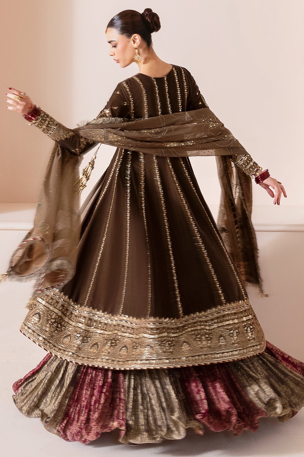 Jazmin | Chandani Velvet Formals 25 | CVF D-04 by Jazmin - Designer Dress  - Type : Ladies Clothes - Available at Libayah - 100% Original 