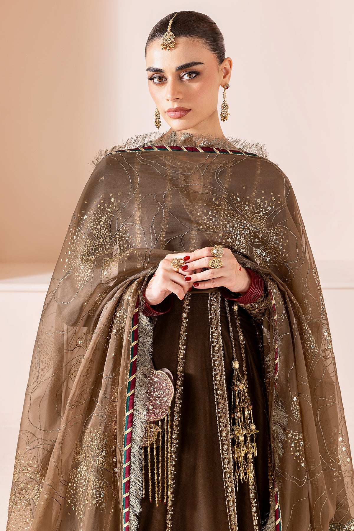 Jazmin | Chandani Velvet Formals 25 | CVF D-04 by Jazmin - Designer Dress  - Type : Ladies Clothes - Available at Libayah - 100% Original 