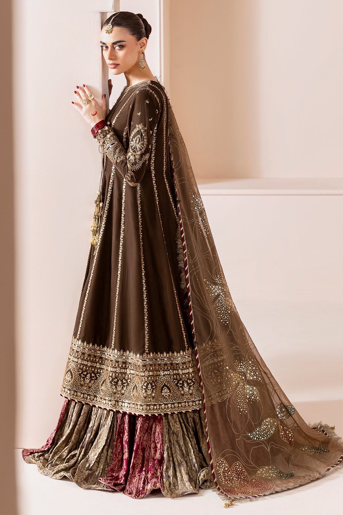 Jazmin | Chandani Velvet Formals 25 | CVF D-04 by Jazmin - Designer Dress  - Type : Ladies Clothes - Available at Libayah - 100% Original 