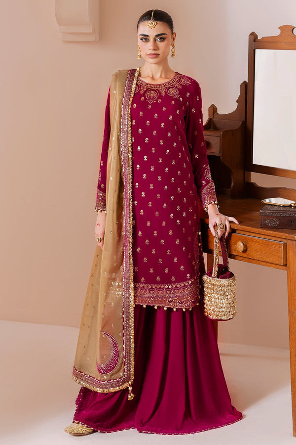 Jazmin | Chandani Velvet Formals 25 | CVF D-11 by Jazmin - Designer Dress  - Type : Ladies Clothes - Available at Libayah - 100% Original 