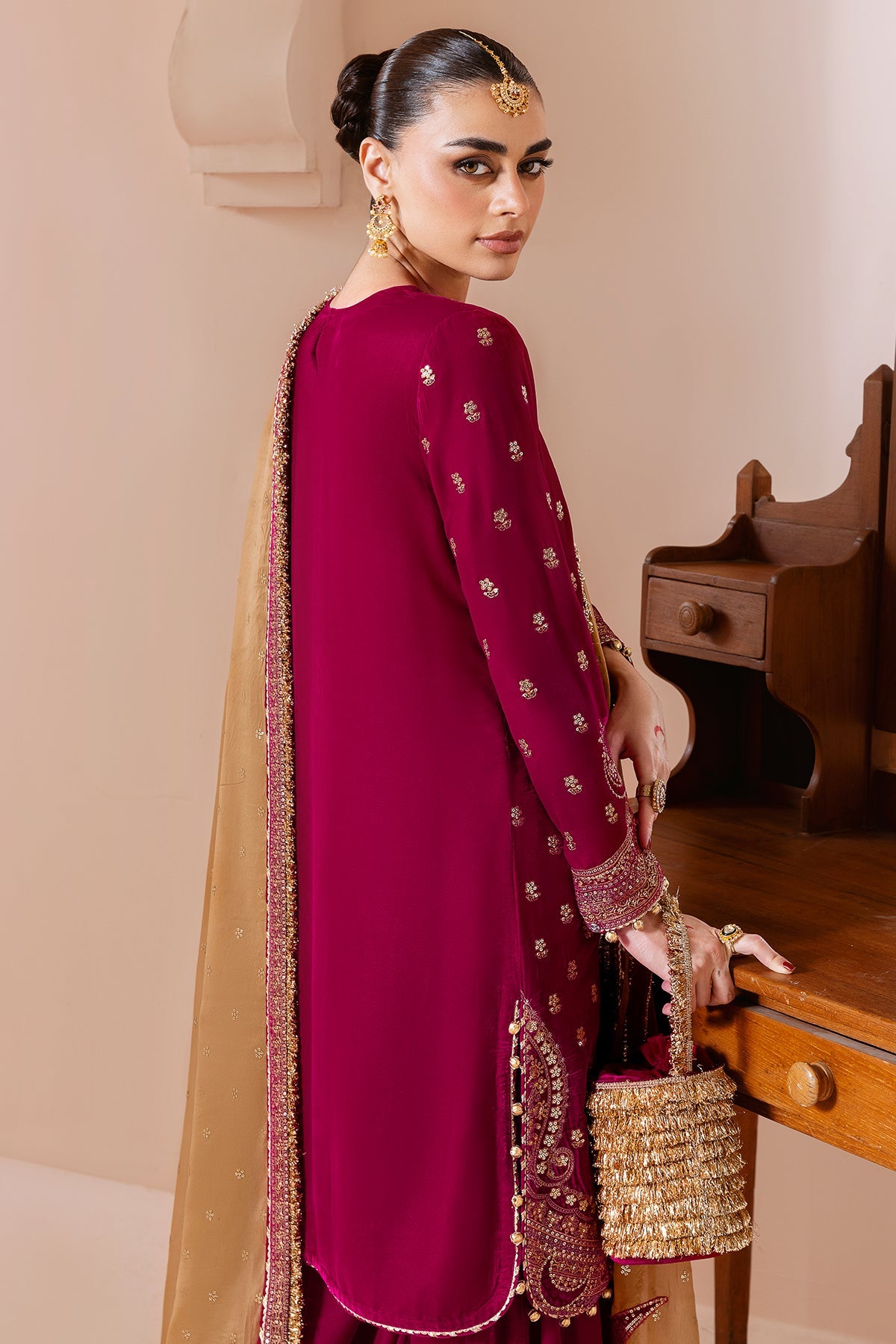 Jazmin | Chandani Velvet Formals 25 | CVF D-11 by Jazmin - Designer Dress  - Type : Ladies Clothes - Available at Libayah - 100% Original 