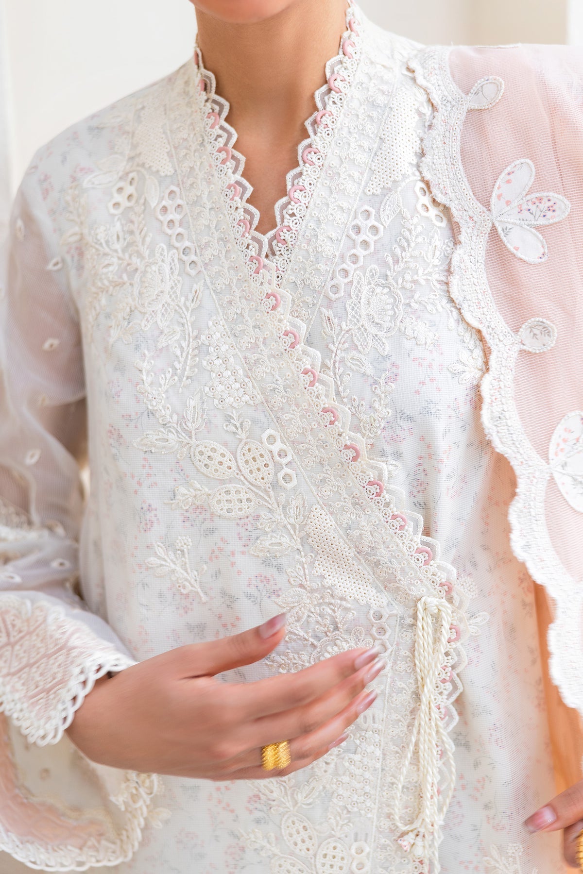 Qalamkar | Casual Pret 26 | PA-05 VEIL by Qalamkar - Designer Dress  - Type : Ladies Clothes - Available at Libayah - 100% Original 