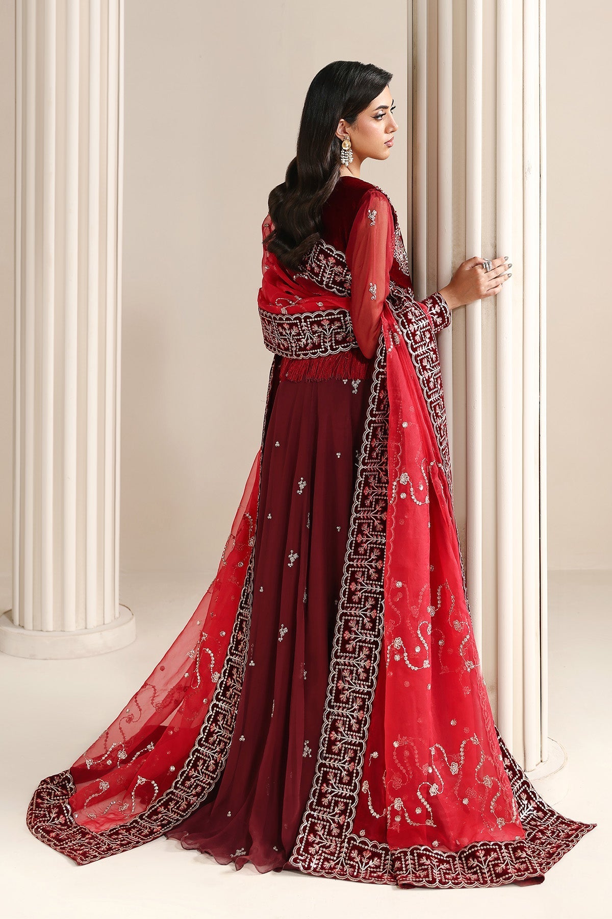AF-VLT-2209-Cherie – authentic Pakistani formal dress from the Alizeh Lamour 25 collection for women in the UK.