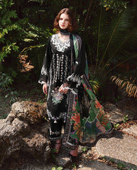 Mushq | The Secret Garden Lawn | Nightshade Bloom by Mushq - Designer Dress  - Type : Ladies Clothes - Available at Libayah - 100% Original 
