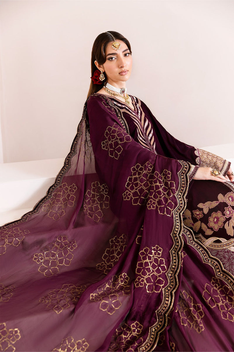 Alizeh | Makhmal Luxury Velvet Edit | Mehree by Alizeh - Designer Dress  - Type : Ladies Clothes - Available at Libayah - 100% Original 