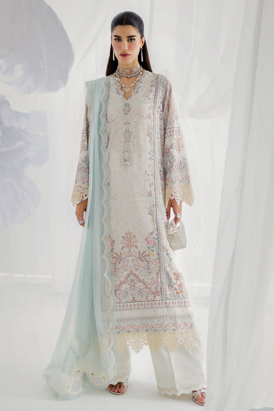 Qalamkar | Luxe Silk 25 | LK-06 NELE by Qalamkar - Designer Dress  - Type : Ladies Clothes - Available at Libayah - 100% Original 