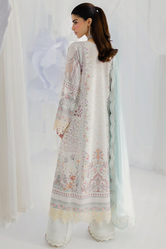 Qalamkar | Luxe Silk 25 | LK-06 NELE by Qalamkar - Designer Dress  - Type : Ladies Clothes - Available at Libayah - 100% Original 