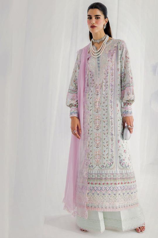 Qalamkar | Luxe Silk 25 | LK-07 IDA by Qalamkar - Designer Dress  - Type : Ladies Clothes - Available at Libayah - 100% Original 