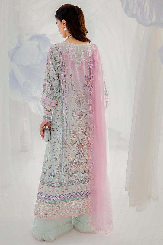 Qalamkar | Luxe Silk 25 | LK-07 IDA by Qalamkar - Designer Dress  - Type : Ladies Clothes - Available at Libayah - 100% Original 