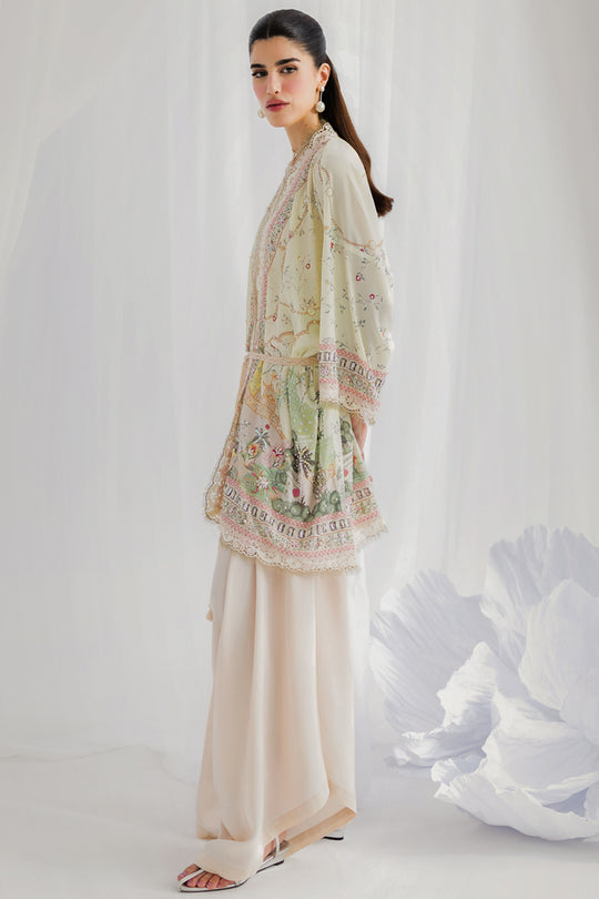 Qalamkar | Luxe Silk 25 | LK-05 ELSA by Qalamkar - Designer Dress  - Type : Ladies Clothes - Available at Libayah - 100% Original 