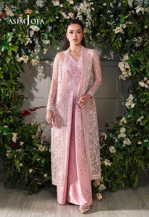 Asim Jofa | Lumiere Formals | AJLFC-02 EMBROIDERED ORGANZA by Asim Jofa - Designer Dress - Type : Ladies Clothes - Available at Libayah - 100% Original 