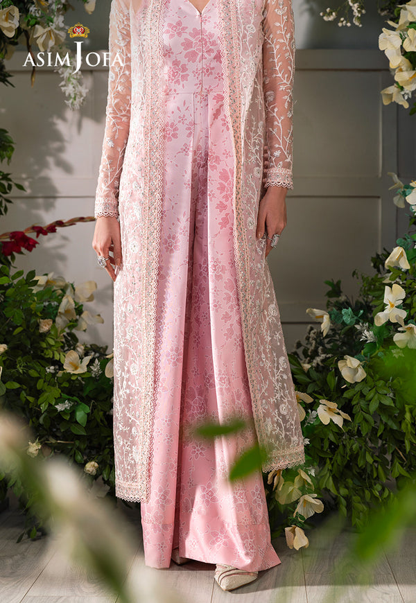 Asim Jofa | Lumiere Formals | AJLFC-02 EMBROIDERED ORGANZA by Asim Jofa - Designer Dress - Type : Ladies Clothes - Available at Libayah - 100% Original 