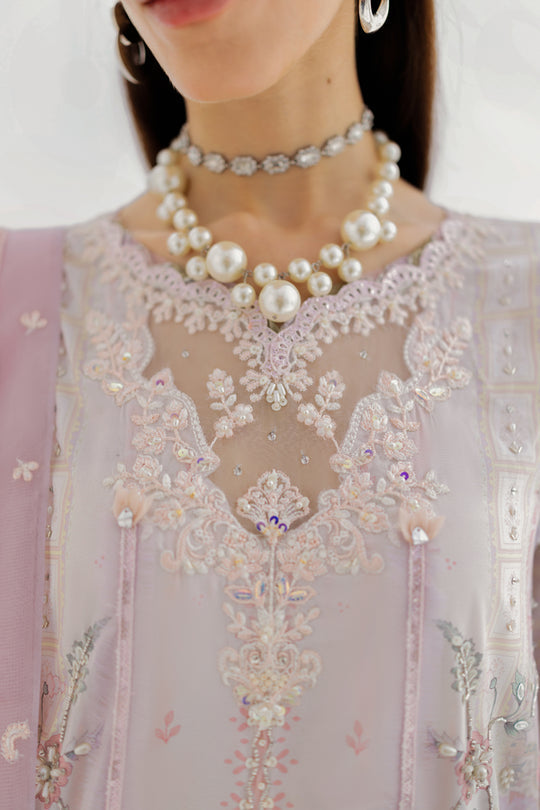 Qalamkar | Luxe Silk 25 | LK-04 MARLENE by Qalamkar - Designer Dress  - Type : Ladies Clothes - Available at Libayah - 100% Original 