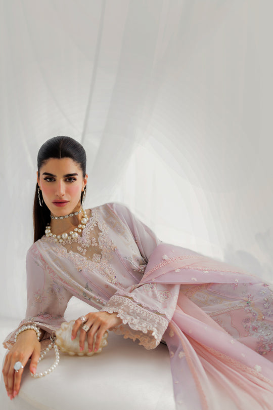 Qalamkar | Luxe Silk 25 | LK-04 MARLENE by Qalamkar - Designer Dress  - Type : Ladies Clothes - Available at Libayah - 100% Original 
