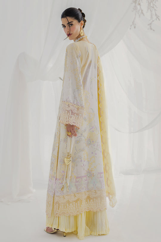 Qalamkar | Luxe Silk 25 | LK-03 LENI by Qalamkar - Designer Dress  - Type : Ladies Clothes - Available at Libayah - 100% Original 