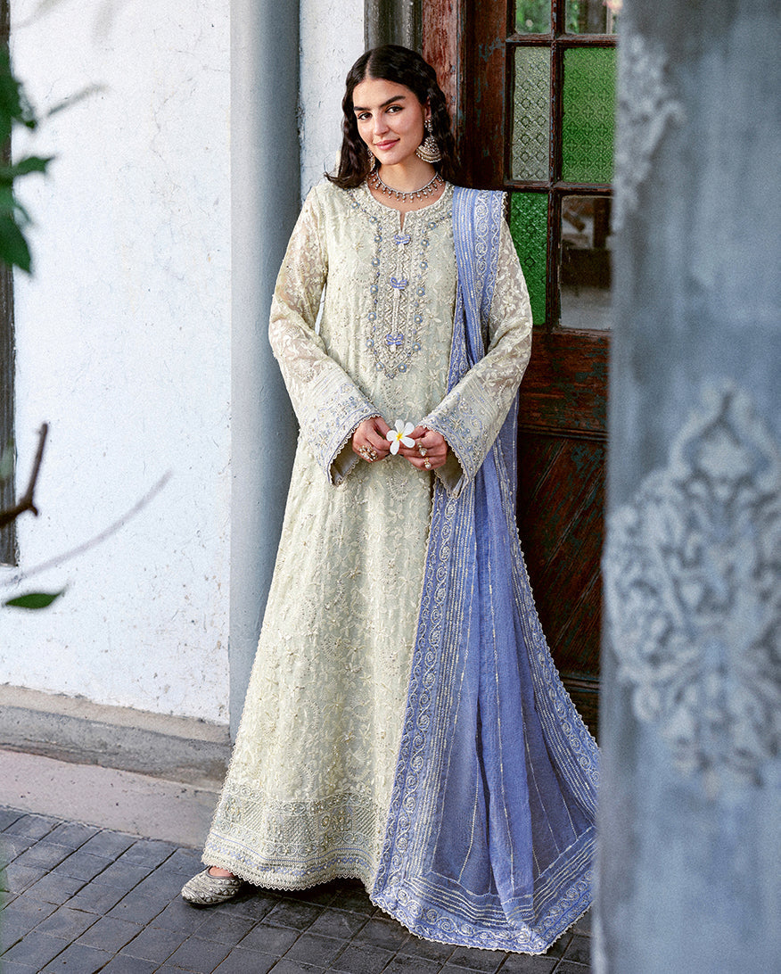 Afrozeh | Basic Pret 26 RTW | NACRE by Afrozeh - Designer Dress  - Type : Ladies Clothes - Available at Libayah - 100% Original 