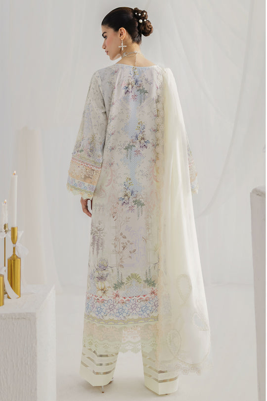 Qalamkar | Luxe Silk 25 | LK-02 ROISIN by Qalamkar - Designer Dress  - Type : Ladies Clothes - Available at Libayah - 100% Original 