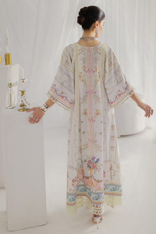 Qalamkar | Luxe Silk 25 | LK-08 BIANCA by Qalamkar - Designer Dress  - Type : Ladies Clothes - Available at Libayah - 100% Original 