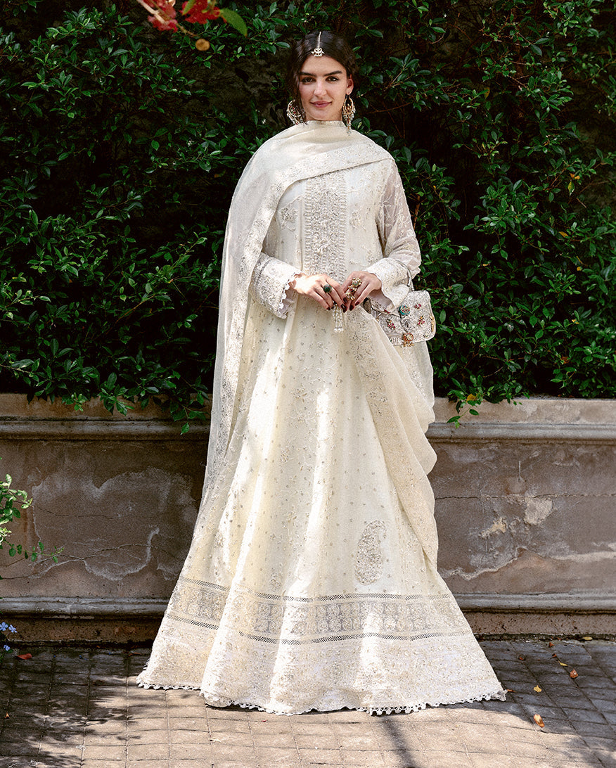 Afrozeh | Basic Pret 26 RTW | NACRE by Afrozeh - Designer Dress  - Type : Ladies Clothes - Available at Libayah - 100% Original 