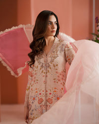 Faiza Saqlain | Roim Silk Edit | Nermin by Faiza Saqlain - Designer Dress  - Type : Luxury Dress - Available at Libayah - 100% Original 