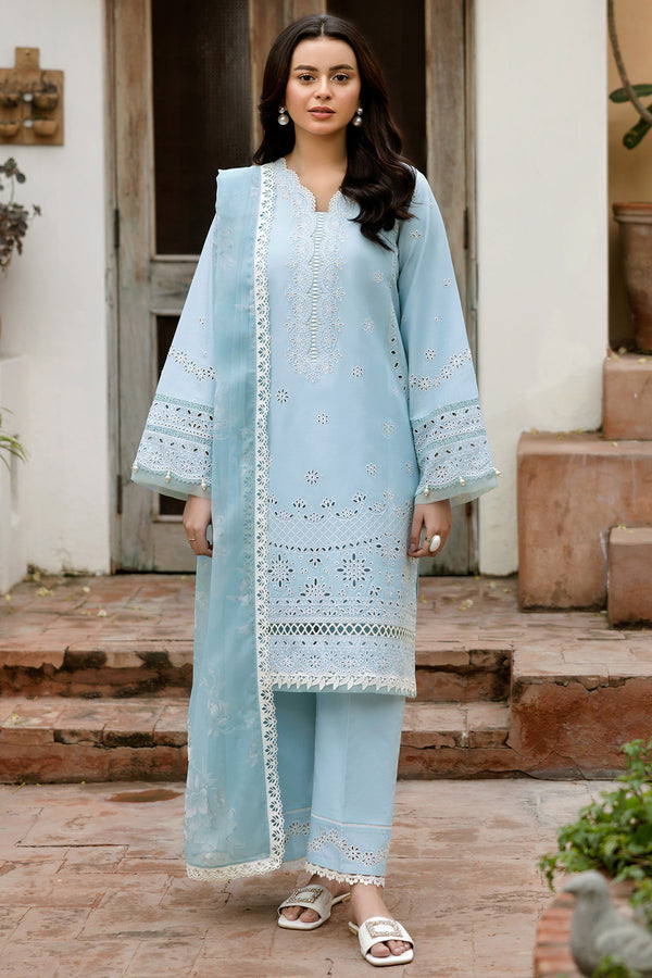 Farasha | Summer Weaves Embroidered Lawn | Sky Haze by Farasha - Designer Dress - Type: Ladies Clothes - Available at Libayah - 100% Original