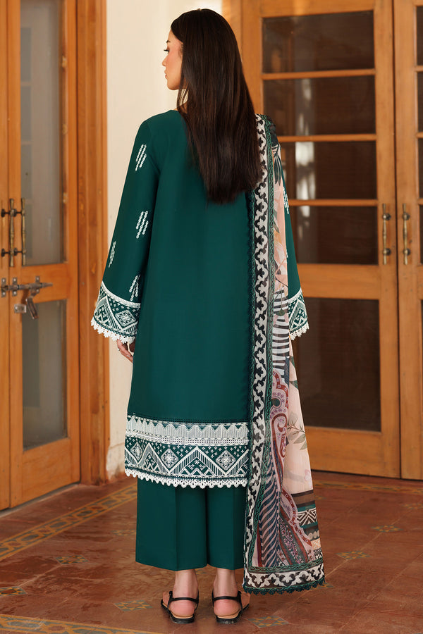 Farasha | Summer Weaves Embroidered Lawn | Teal Essence by Farasha - Designer Dress - Type: Ladies Clothes - Available at Libayah - 100% Original