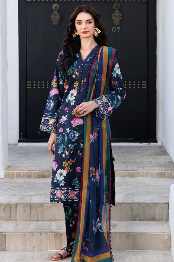 Farasha | Printed Essentials | Floral Stardust by Farasha - Designer Dress - Type: Ladies Clothes - Available at Libayah - 100% Original
