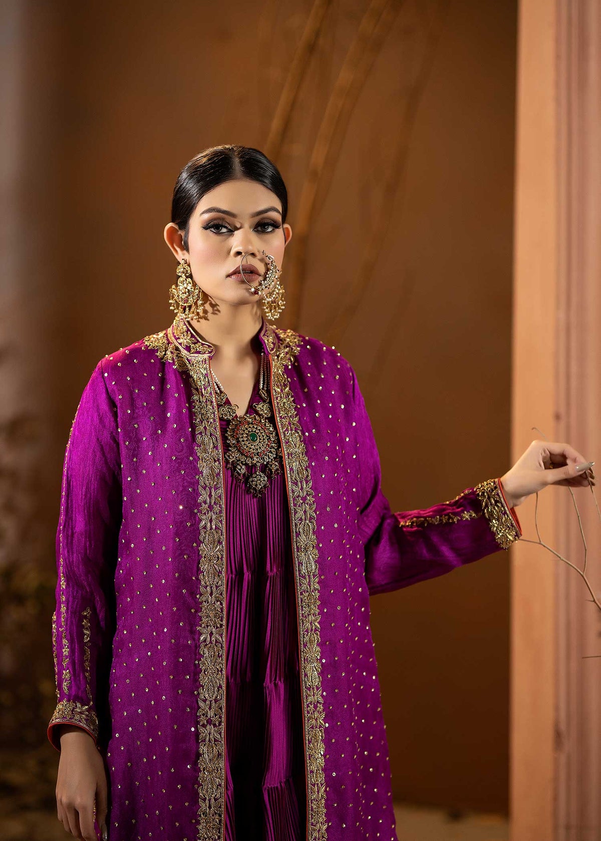 Purple Haze Pret Studio | Apsara Formals | Surkhab by Purple Haze - Designer Dress - Type: Ladies Clothes - Available at Libayah - 100% Original