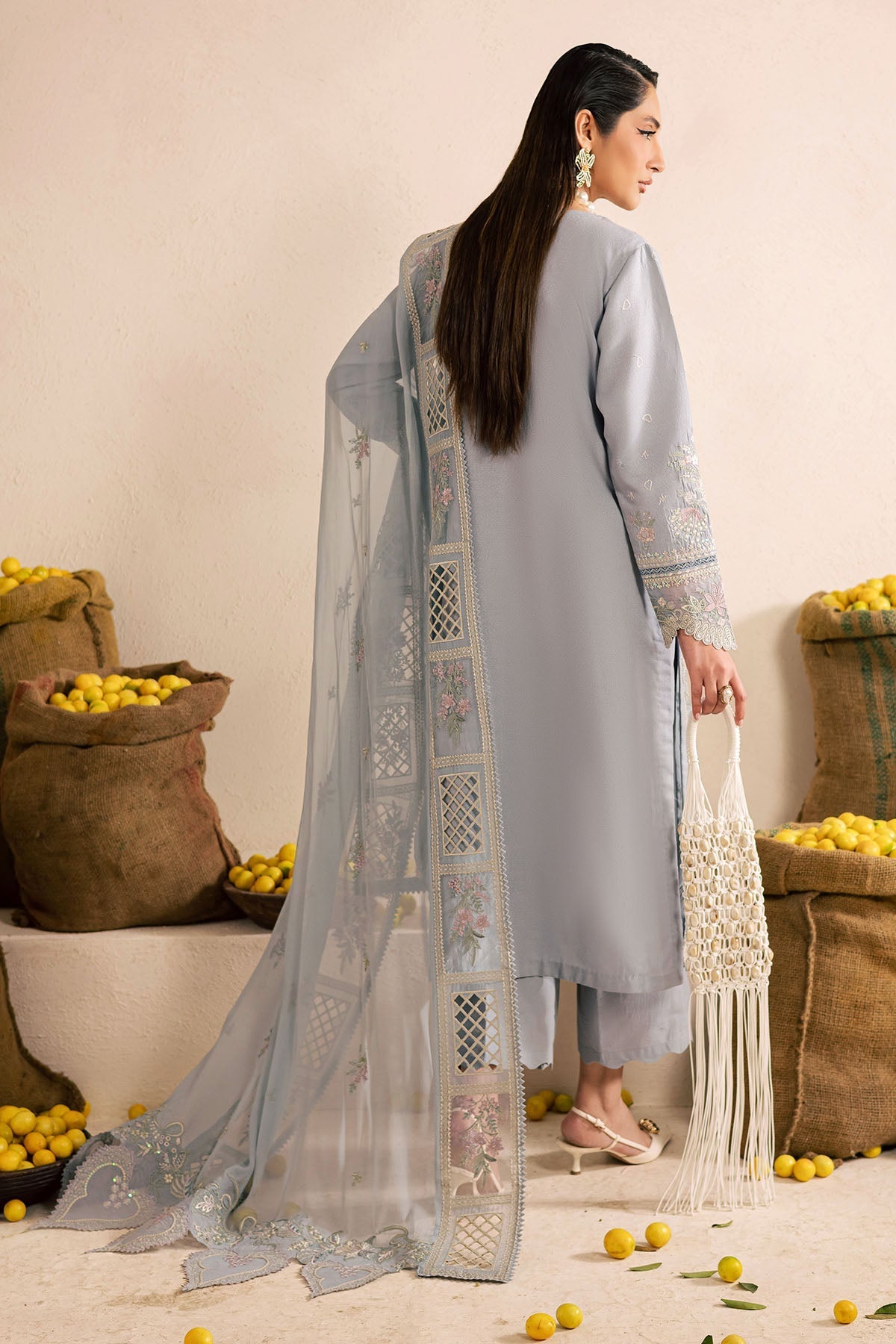 Nureh | Karandi Collection |NE-217 by Nureh - Designer Dress  - Type : Ladies Clothes - Available at Libayah - 100% Original 