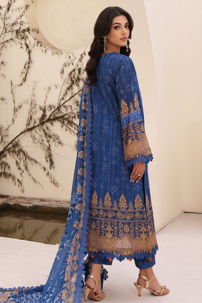 Charizma | Naranji Embroidered Lawn 24 | CN4-005 by Charizma - Designer Dress - Type: Ladies Clothes - Available at Libayah - 100% Original