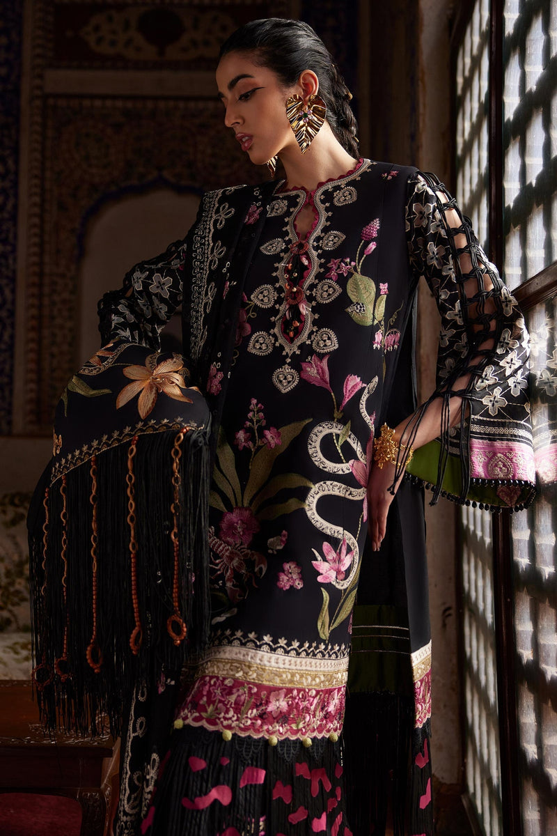 Elan | Luxury Lawn 25 | AZUREH (EL25-04 A) by Elan - Designer Dress - Type: Ladies Clothes - Available at Libayah - 100% Original