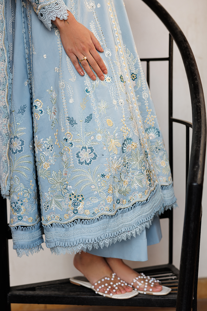 Emaan Adeel | Mirabelle Festive Luxury Lawn | BLISSFUL DREAMS by Emaan Adeel - Designer Dress  - Type : Ladies Clothes - Available at Libayah - 100% Original 