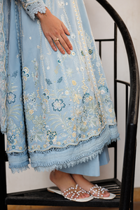 Emaan Adeel | Mirabelle Festive Luxury Lawn | BLISSFUL DREAMS by Emaan Adeel - Designer Dress  - Type : Ladies Clothes - Available at Libayah - 100% Original 