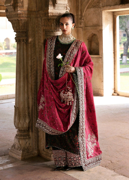 Hussain Rehar | Luxury Pret AW 25 | Aubressa by Hussain Rehar - Designer Dress  - Type : Ladies Clothes - Available at Libayah - 100% Original 