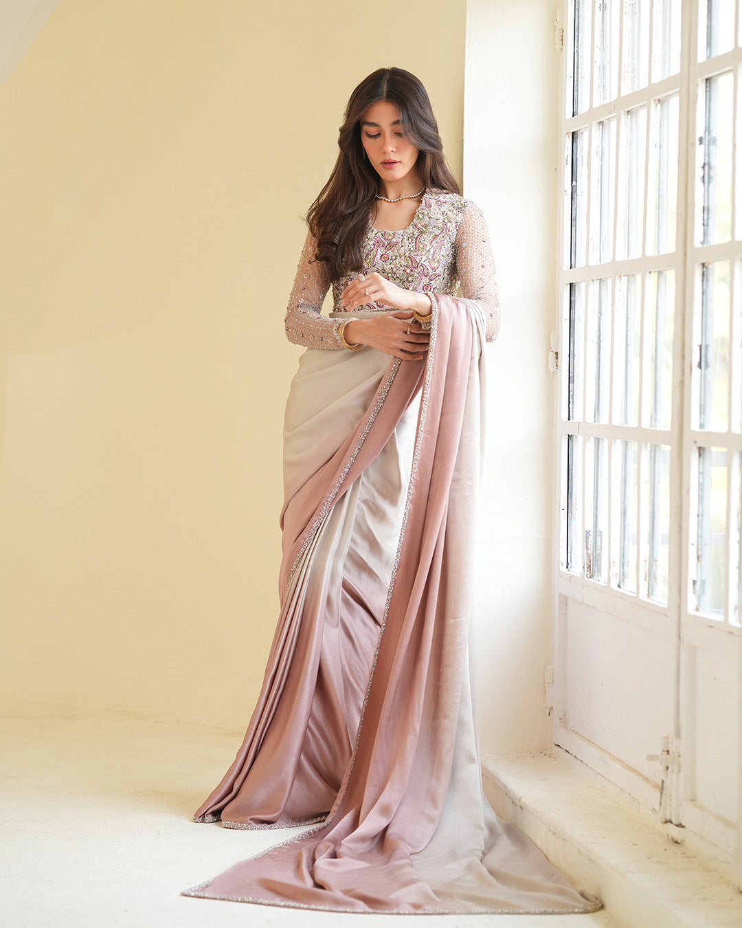 Faiza Saqlain | Averia Bridals | Zoia by Faiza Saqlain - Designer Dress  - Type : Ladies Clothes - Available at Libayah - 100% Original 