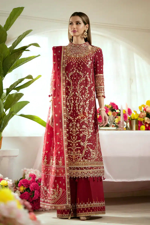 Qalamkar | Dilnaz Wedding Formals | DN-03 ZAINA by Qalamkar - Designer Dress  - Type : Wedding Dress - Available at Libayah - 100% Original 