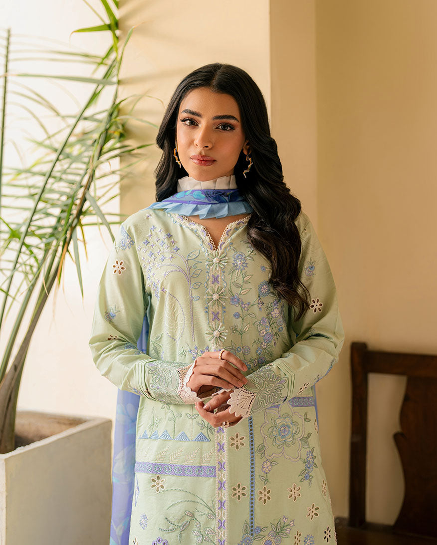 Roheenaz | Aashiyana Lawn |Zumar by Roheenaz - Designer Dress - Type: Ladies Clothes - Available at Libayah - 100% Original
