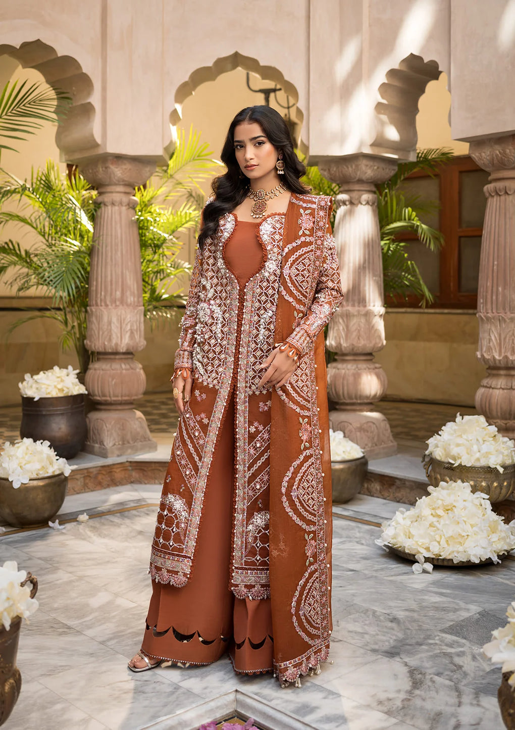Elaf Premium | Formal Handwork Collection | EFH-03 SHAHANA by Elaf Premium - Designer Dress - Type: Ladies Clothes - Available at Libayah - 100% Original