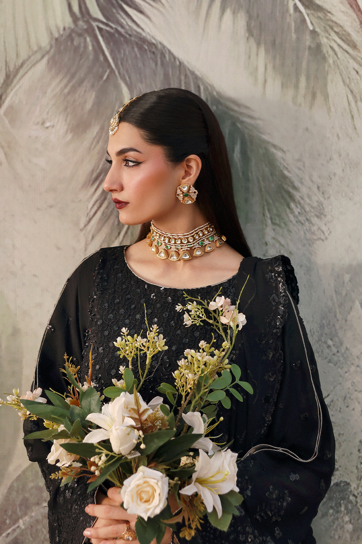 Emaan Adeel | Romansiyyah Luxury Formals | ZAREENAH by Emaan Adeel - Designer Dress  - Type : Ladies Clothes - Available at Libayah - 100% Original 