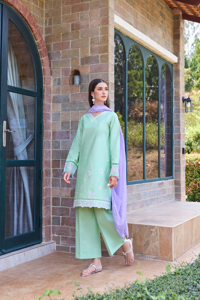 Farasha | Sorine Summer 26 | Aqua Cloud by Farasha - Designer Dress  - Type : Ladies Clothes - Available at Libayah - 100% Original 