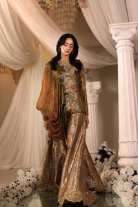 Musferah Saad | Casa Blance |Avant Garde by Musferah Saad - Designer Dress  - Type : Ladies Clothes - Available at Libayah - 100% Original 