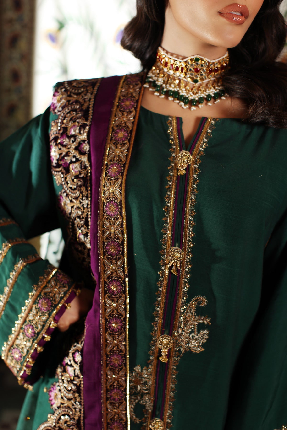 Mina Kashif | Luxury Pret | MKF23-15 by Mina Kashif - Designer Dress - Type: Formal - Available at Libayah - 100% Original