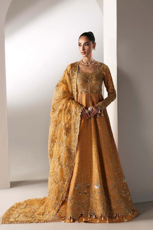 Emaan Adeel | Serein Luxe Silk | GOLDEN HOUR by Emaan Adeel - Designer Dress  - Type : Ladies Clothes - Available at Libayah - 100% Original 