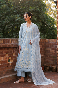 Emaan Adeel | Mirabelle Festive Luxury Lawn | BLISSFUL DREAMS by Emaan Adeel - Designer Dress  - Type : Ladies Clothes - Available at Libayah - 100% Original 