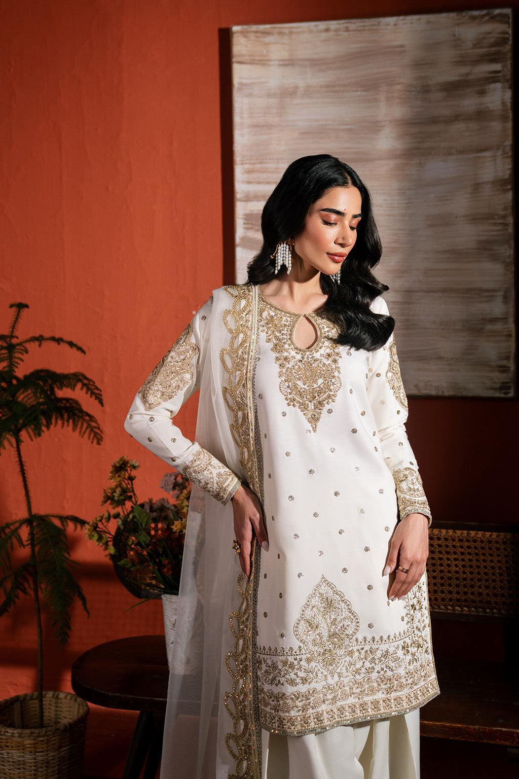 Neeshay | Raw Silk | RTW-RS-02 by Neeshay - Designer Dress  - Type : Ladies Clothes - Available at Libayah - 100% Original 