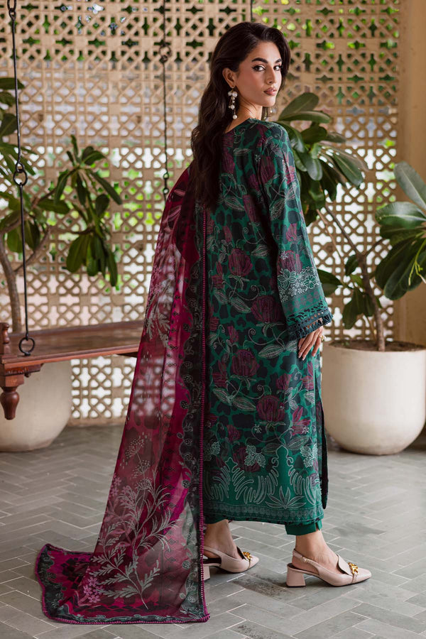 Nureh | Signature Printed Linen | SP-163 by Nureh - Designer Dress  - Type : Ladies Clothes - Available at Libayah - 100% Original 