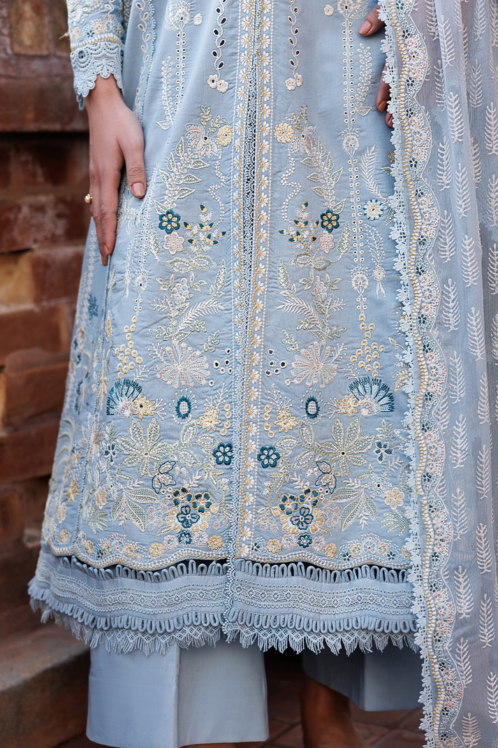 Emaan Adeel | Mirabelle Festive Luxury Lawn | BLISSFUL DREAMS by Emaan Adeel - Designer Dress  - Type : Ladies Clothes - Available at Libayah - 100% Original 